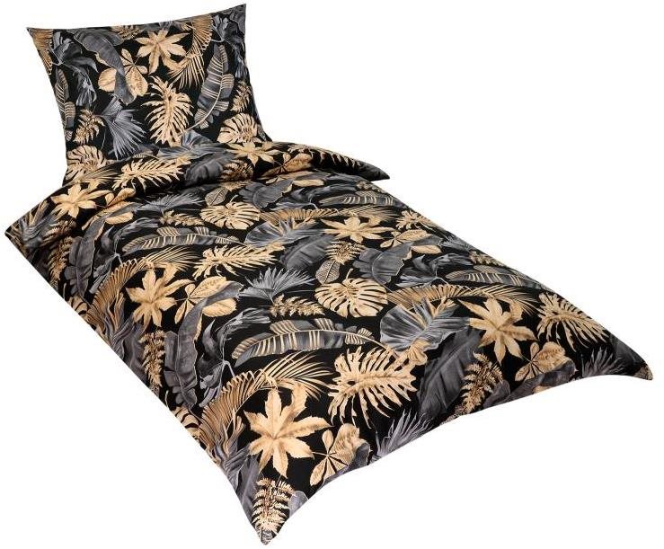 Bellatex pamut - 140 × 220 cm, 70 × 90 cm - monstera