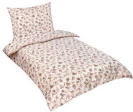 Bellatex Krepové - 140 × 200, 70 × 90 cm - chrpa béžová - Bed Linen