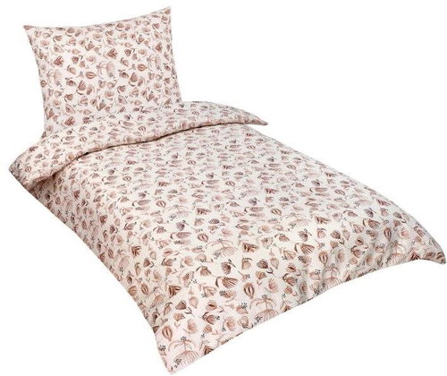 Bellatex Krepové - 140 × 220, 70 × 90 cm - chrpa béžová - Bed Linen - Main image