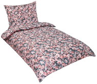 Bellatex Krepové - 140 × 220, 70 × 90 cm - jiřina lososovošedá - Bed Linen