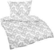 Bellatex Krepové - 140 × 200, 70 × 90 cm - šedé chmýří - Bed Linen