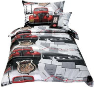 Bellatex Cotton Junior 40 × 40 cm - 140 × 200, 70 × 90 cm - car red - Bed Linen