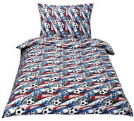 Bellatex Bavlněné Junior - 140 × 200, 70 × 90 cm - fotbal - Bed Linen