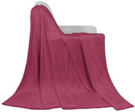 Bellatex Kemping PLUS - 150 × 200 cm - Uni jahodová - Blanket