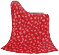 Bellatex ELLA pléd - 130 × 155 cm - vločky - červená - Blanket