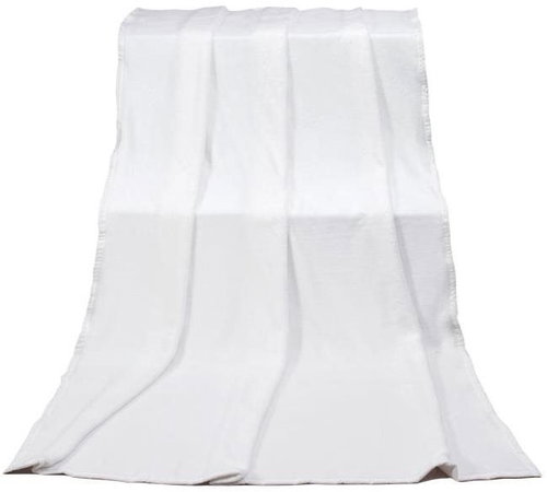 Bellatex Korall micro single bed - 150 × 200 cm - white - Blanket - Main image
