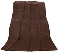 Bellatex Korall MICRO 200 × 230 cm - tmavě hnědá - Blanket