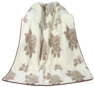Bellatex Australské merino DUO růže 520g/m2 - 155 × 200 cm - Blanket