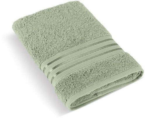 BELLATEX s. r. o. - Terry towel Linie 500g L/720 green 50 × 100 cm - Towel - Main image