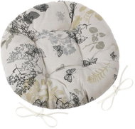 BELLATEX s. r. o. Seat cushion EMA 62/542 round quilted d.40cm fern - Pillow Seat