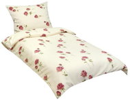 Bellatex s.r.o. Povlečení krep 80/110 růžičky 140x220, 70x90 - Bed Linen