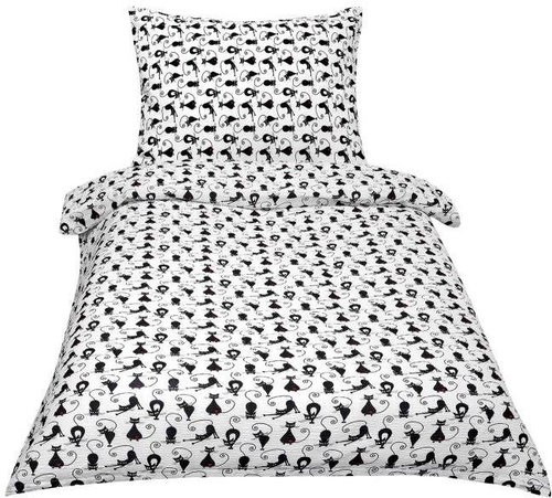 Bellatex s.r.o. Povlečení Junior KREP 80/213 kočky 140x200, 70x90 - Bed Linen - Main image