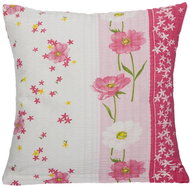 Bellatex s. r. o. Linen 80/229 40×40cm daisy pink - Pillowcase