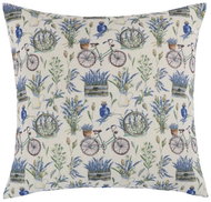 Bellatex Linen cover Dana 45 × 45 cm 55/816 lavender with wheel - Pillowcase