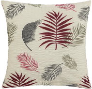 Bellatex Sheet 90/373 40 × 40 cm burgundy feather - Pillowcase