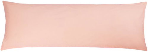 Bellatex Cover - Spare husband pillow 55 × 180 cm 90/007 - uni salmon - Pillowcase - Main image