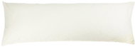 Bellatex Cover - Spare husband pillow 45 × 120 cm 90/008 - uni white coffee - Pillowcase