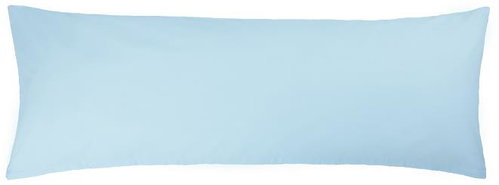 Bellatex Cover - Spare husband pillow 55 × 180 cm 90/024 - uni light blue - Pillowcase - Main image