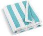 Bellatex Terry beach towels - 100 × 150 cm - white-turquoise - Towel