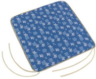 Bellatex Adele plain - 40 × 40 cm, plain - blueprint - Pillow Seat
