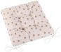 Bellatex Adéla quilted - 40 × 40 cm, quilted - beige flower - Pillow Seat