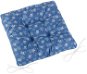 Bellatex Adéla quilted - 40 × 40 cm, quilted - blueprint - Pillow Seat