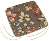 Bellatex EMA plain - 40 × 40 cm, plain - leaves - Pillow Seat