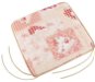 Bellatex EMA plain - 40 × 40 cm, plain - patchwork heart pink - Pillow Seat