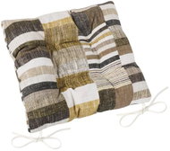 Bellatex EMA quilted - 40 × 40 cm, quilted - tiles brownish beige - Pillow Seat