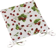 Bellatex EMA quilted - 40 × 40 cm, quilted - strawberries and cherries - Pillow Seat