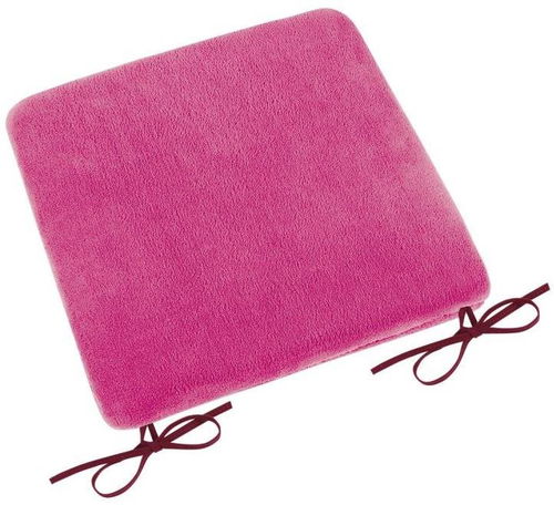 Bellatex Hladký Korall micro - 40 × 40 cm - růžová - Sedací polštář - Hlavní obrázek