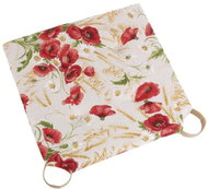 Bellatex Smooth Ulla - 40 × 40 cm - poppy - Pillow Seat