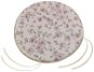 Bellatex IVO round smooth - diameter 40 cm, height of purl 2 cm - lilac rose - Pillow Seat
