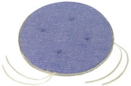 Bellatex IVO round smooth - diameter 40 cm, height of purple 3 cm - Uni purple - Pillow Seat