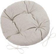 Pillow Seat Bellatex IVO round quilted - diameter 40 cm - Uni black - Sedací polštář
