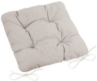 Pillow Seat Bellatex IVO quilted - 40 × 40 cm, quilted - Uni black - Sedací polštář