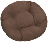 Bellatex LADA round quilted - diameter 40 cm - brown Uni - Pillow Seat