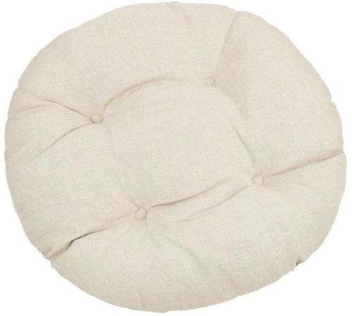 Bellatex LADA kulatý prošívaný - průměr 40 cm - smetanová Uni - Sedací polštář - Hlavní obrázek