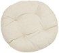 Pillow Seat Bellatex LADA round quilted - diameter 40 cm - cream Uni - Sedací polštář