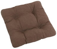 Bellatex LADA quilted - 40 × 40 cm, quilted - brown Uni - Pillow Seat