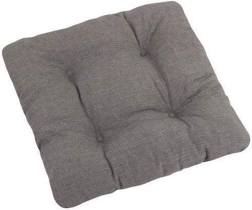 Bellatex LADA prošívaný - 40 × 40 cm, prošívaný - šedá Uni - Sedací polštář - Hlavní obrázek