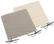Bellatex Paula plain - 38 × 38 cm - chevron - Pillow Seat