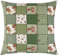 Bellatex ADÉLA - 40 × 40 cm - patchwork green - Pillowcase