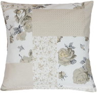 Bellatex Cotton - 40 × 40 cm - beige patchwork - Pillowcase