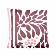 Bellatex Bavlněný - 40 × 40 cm - hnědá chryzantéma - Povlak na polštář