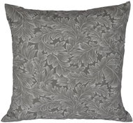 Bellatex Bavlněný - 40 × 40 cm - listí šedé - Pillowcase