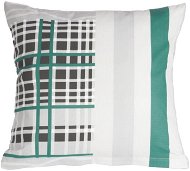 Bellatex Bavlnená – 40 × 40 cm – zelený patchwork - Obliečka na vankúš