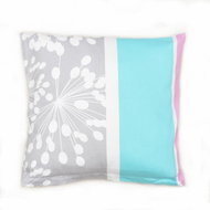 Bellatex Cotton satin - 40 × 40 cm - blue pink spring - Pillowcase