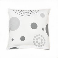 Bellatex Cotton satin - 40 × 40 cm - grey rays - Pillowcase