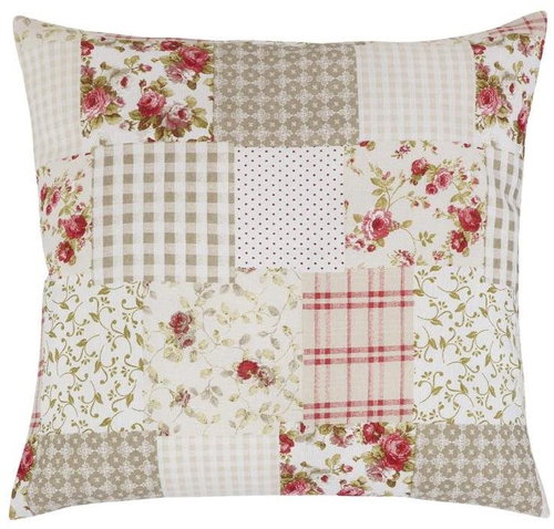 Bellatex EMA - 45 × 45 cm - coloured patchwork - Pillowcase - Main image